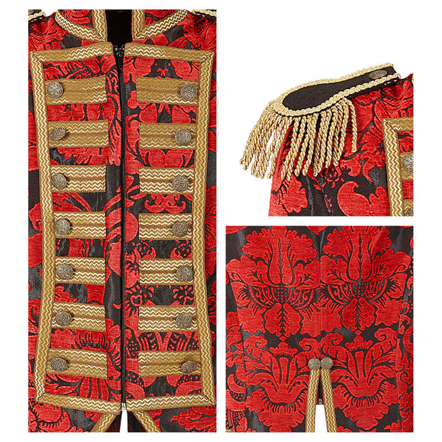 Circus Jacket Red Gold Ladies