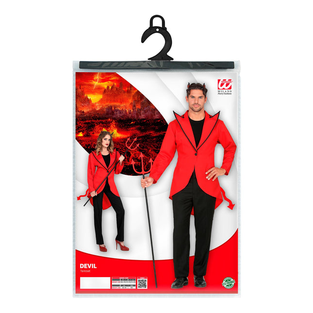 Kurtka na Halloween Czerwony Diabeł