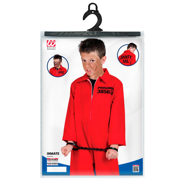 Kostium na Halloween chłopiec więzień