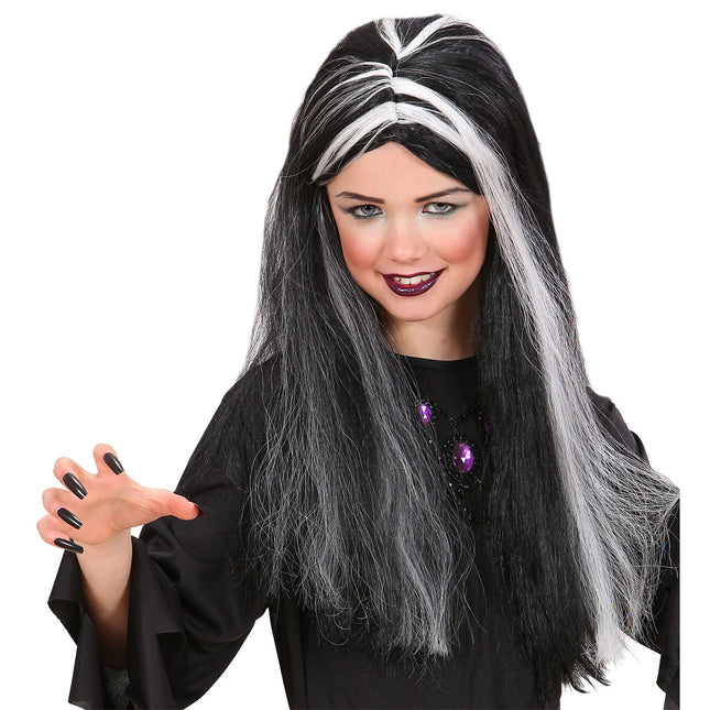 Peruka na Halloween Dziecko Czarownica