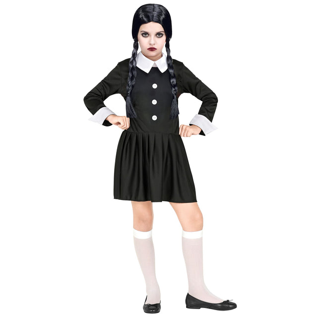 Sukienka na Halloween Black White Girl