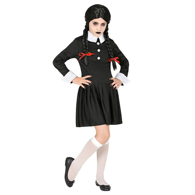 Sukienka na Halloween Black White Girl