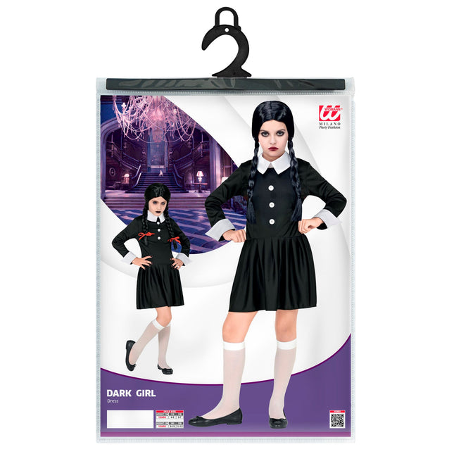 Sukienka na Halloween Black White Girl