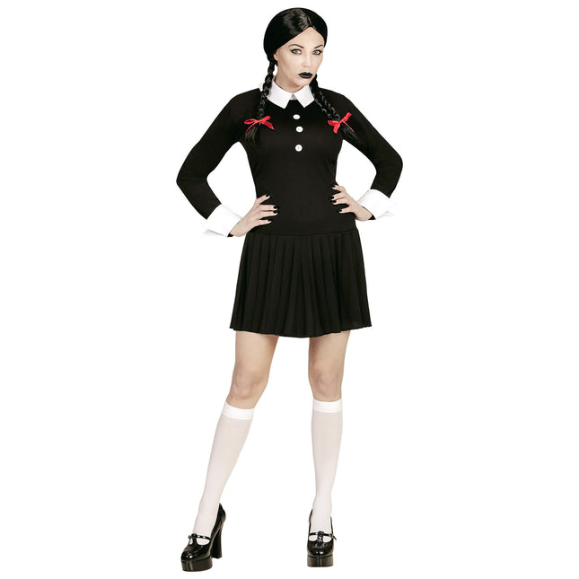Sukienka na Halloween Black White Ladies