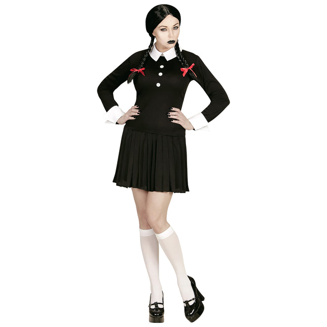 Sukienka na Halloween Black White Ladies