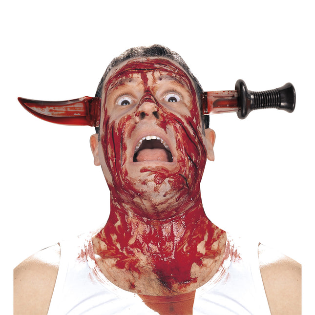 Nóż z opaską do włosów na Halloween