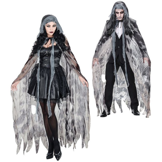 Halloweenowy duch Cape Grey