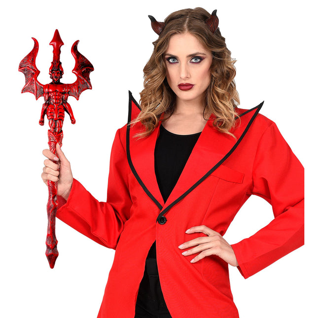 Halloween Trident Red Devil