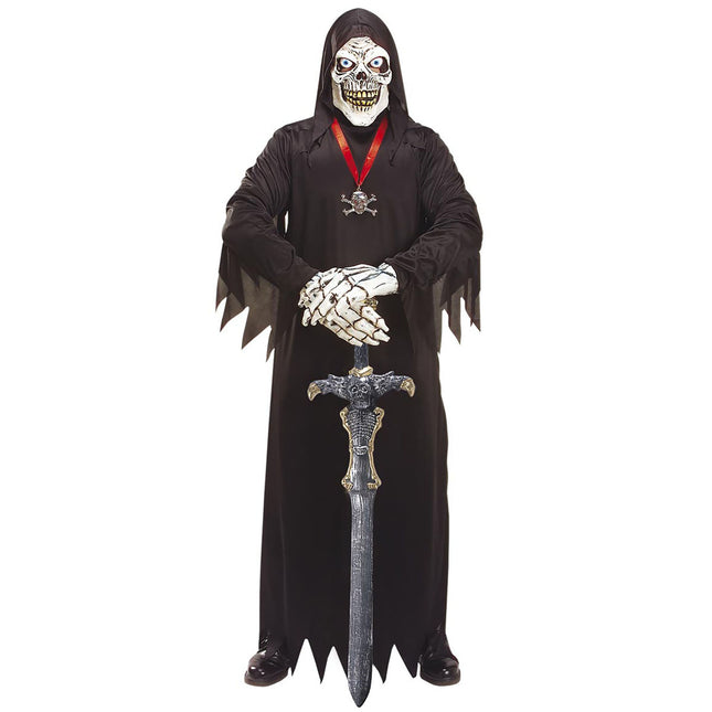 Fałszywy miecz na Halloween, srebrny