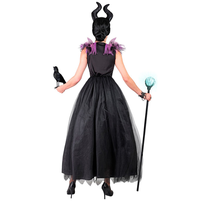Sukienka na Halloween Black Purple Malefizia