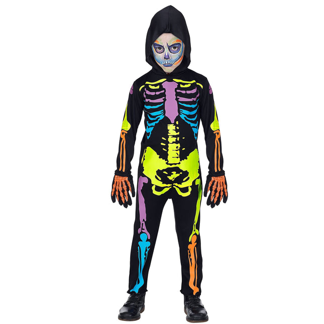 Kostium na Halloween Kolorowy szkielet dla dziecka