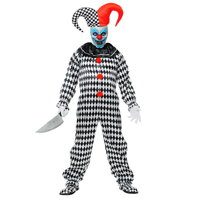 Kostium na Halloween Męski klaun cyrkowy