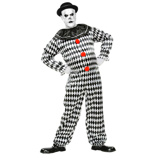 Kostium na Halloween Męski klaun cyrkowy