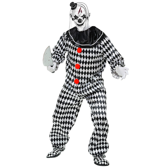 Kostium na Halloween Męski klaun cyrkowy