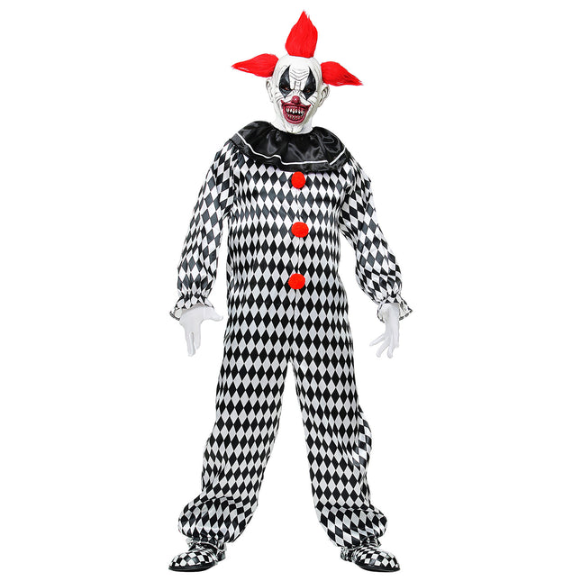 Kostium na Halloween Męski klaun cyrkowy