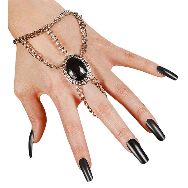 Gotycka bransoletka na Halloween