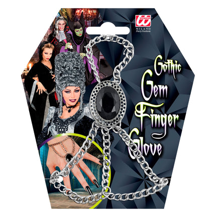 Gotycka bransoletka na Halloween