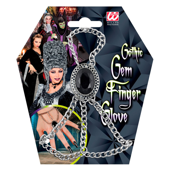 Gotycka bransoletka na Halloween