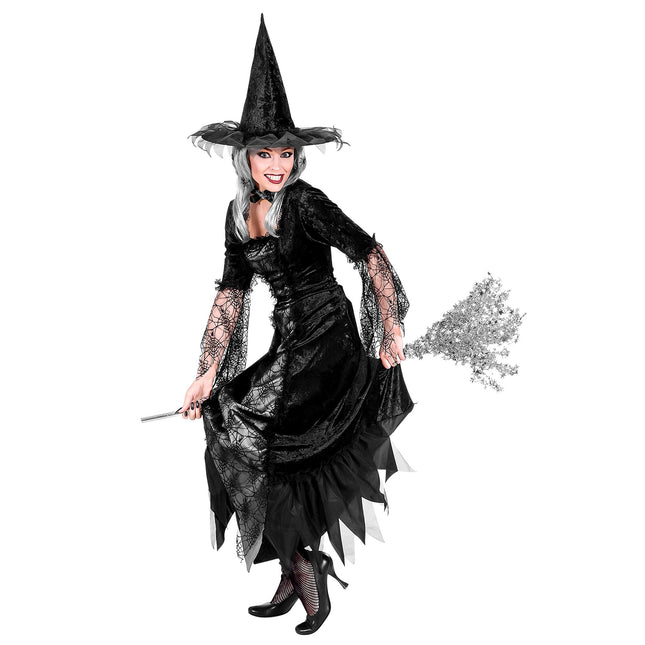 Sukienka damska na Halloween Witch Spider's Web