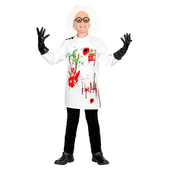 Kostium dziecięcy naukowca na Halloween