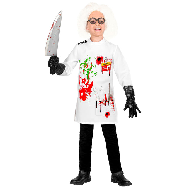 Kostium dziecięcy naukowca na Halloween
