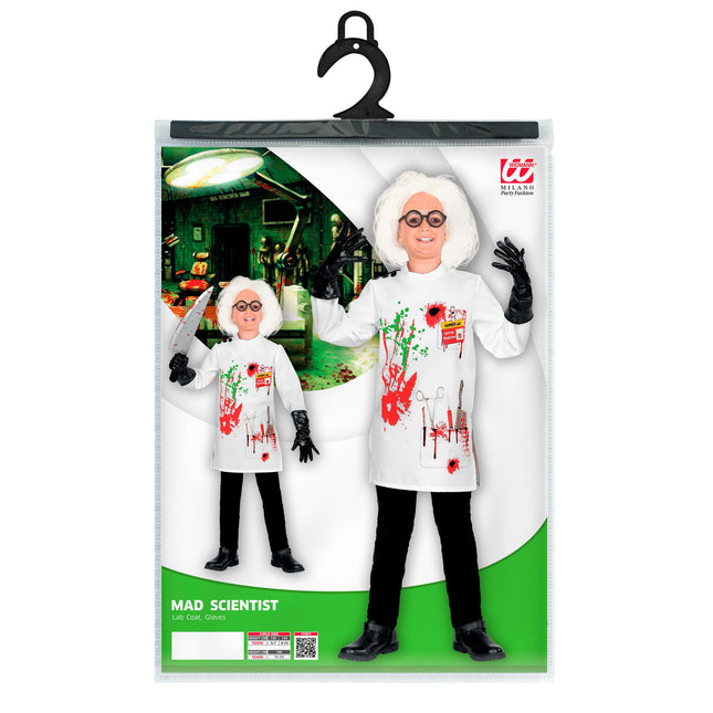 Kostium dziecięcy naukowca na Halloween