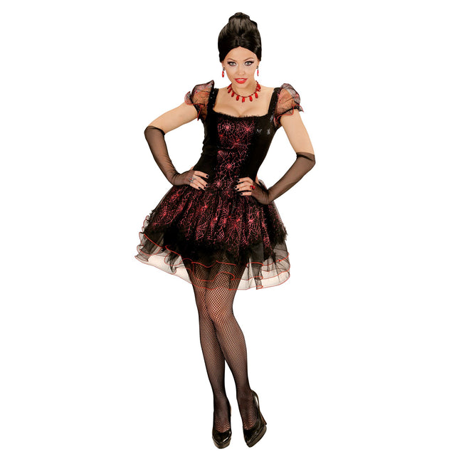 Sukienka na Halloween Black Red Ladies Vampire
