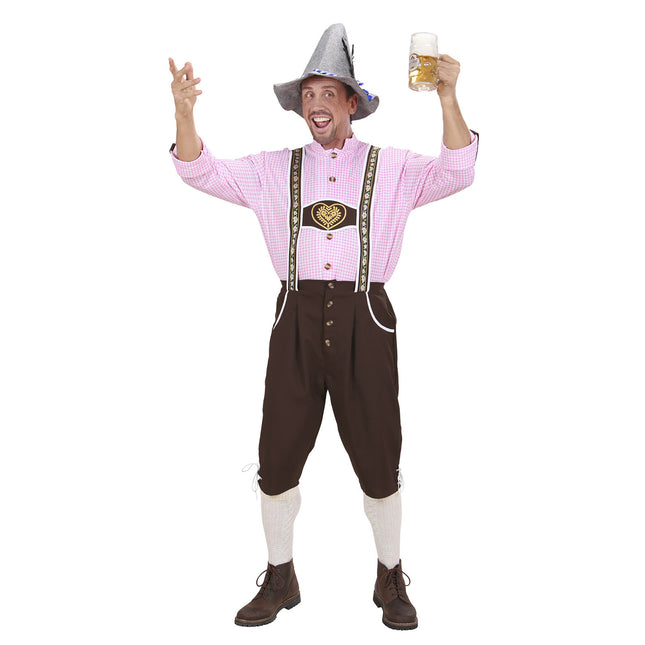 Lederhosen męskie z bluzą