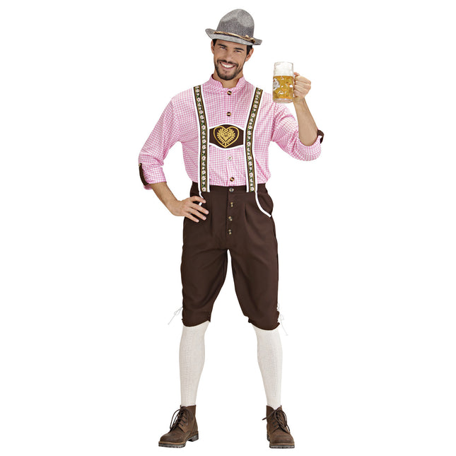 Lederhosen męskie z bluzą