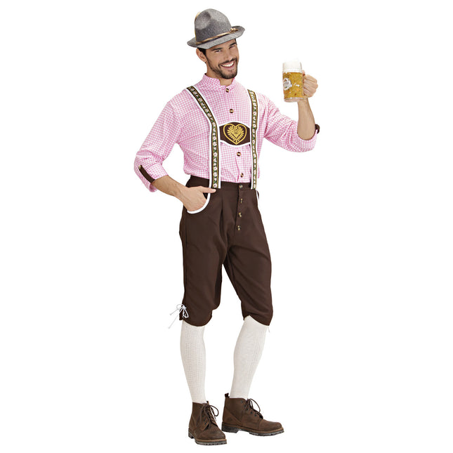 Lederhosen męskie z bluzą