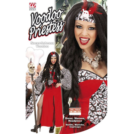 Halloweenowa sukienka damska kapłan