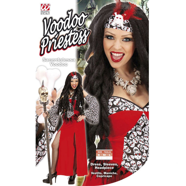 Halloweenowa sukienka damska kapłan