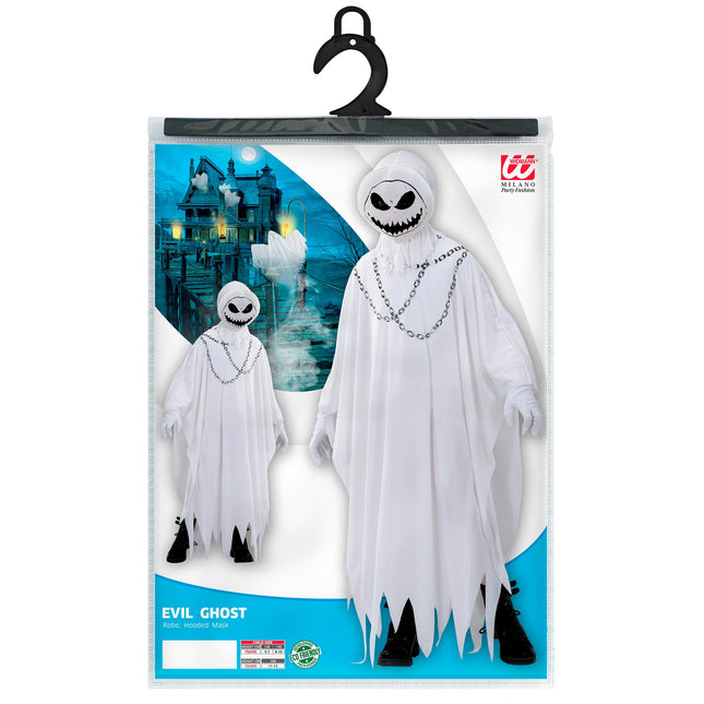 Kostium na Halloween Biały Duch Dziecięcy