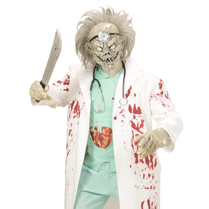 Maska na Halloween Zombie Doctor