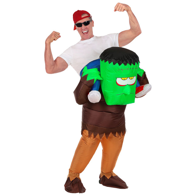 Kostium potwora na Halloween - noś mnie