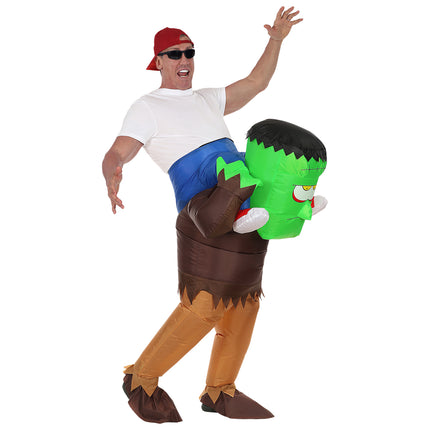 Kostium potwora na Halloween - noś mnie