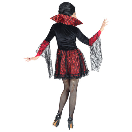 Kostium damski na Halloween - koronka wampira
