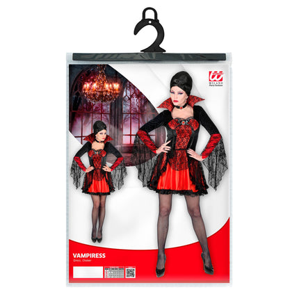 Kostium damski na Halloween - koronka wampira