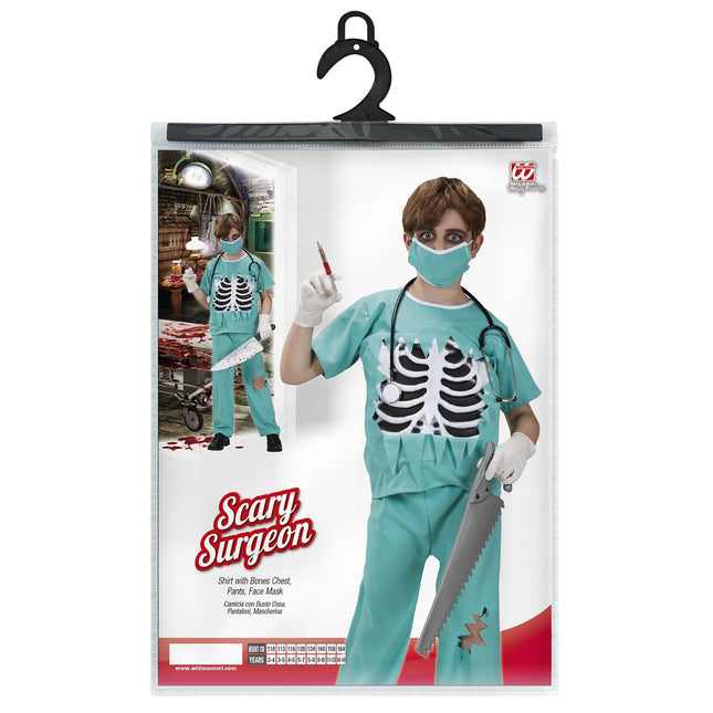 Kostium chirurga na Halloween