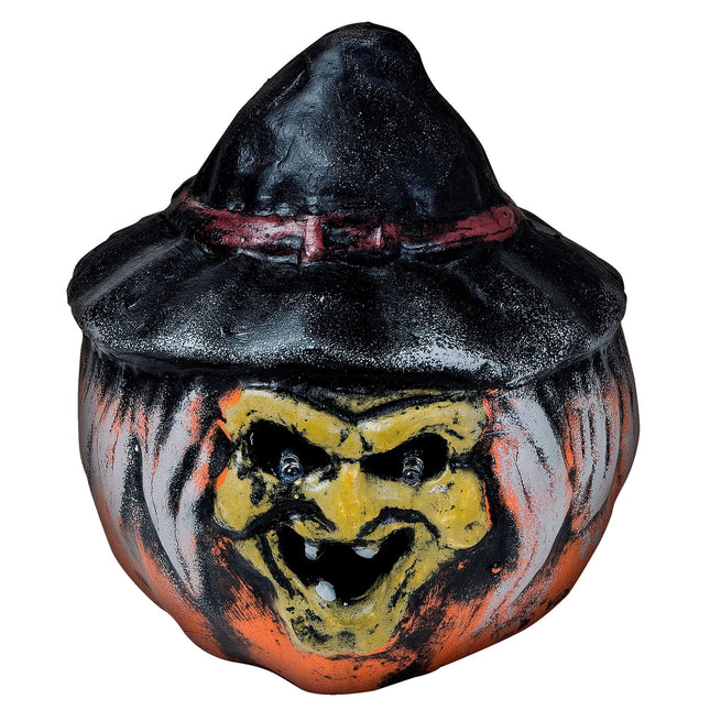 Halloweenowa dynia z oświetleniem