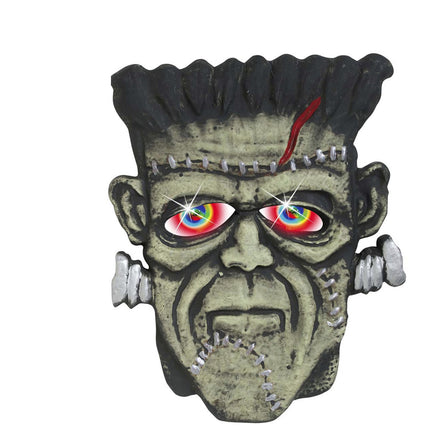Halloweenowa dekoracja ścienna Potwór ze światłem