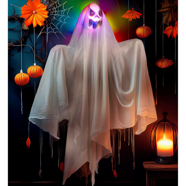Lalka Halloween ze światłem 50 cm
