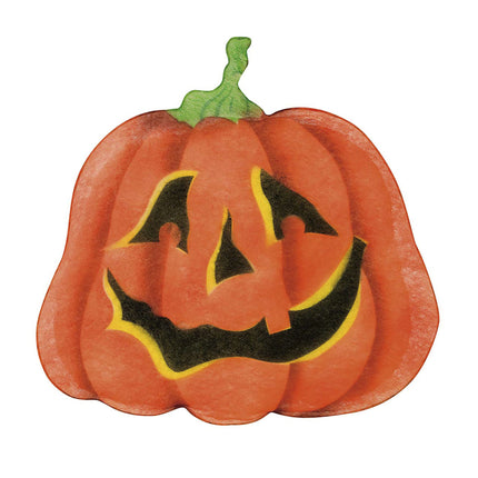Halloweenowa dekoracja ścienna Dynia