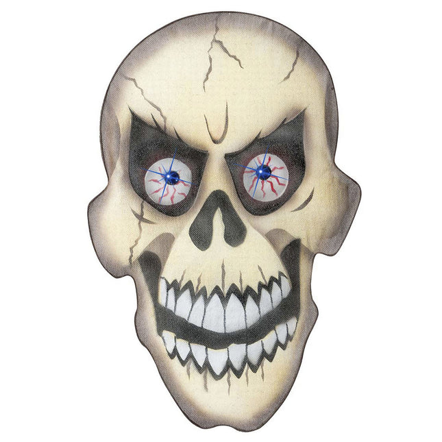 Dekoracja ścienna na Halloween Czaszka