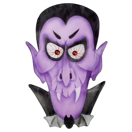 Halloweenowa dekoracja ścienna Wampir