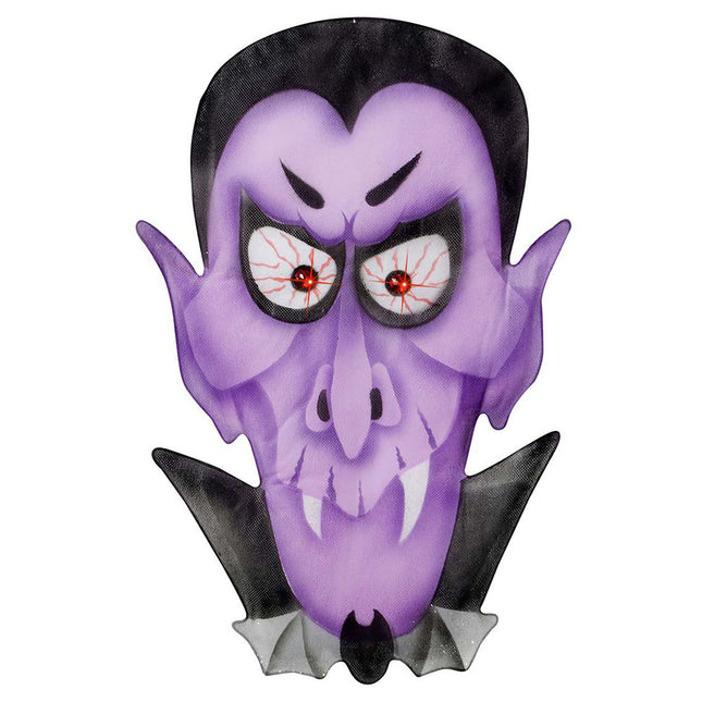 Halloweenowa dekoracja ścienna Wampir