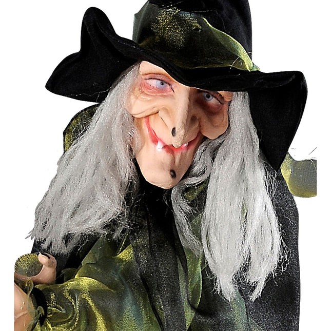 Halloween Doll Flying Witch 1m