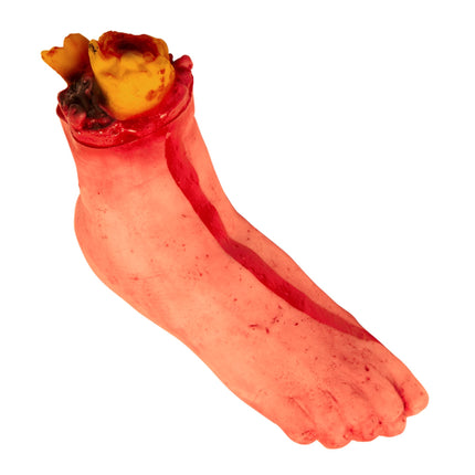 Halloweenowa sztuczna stopa