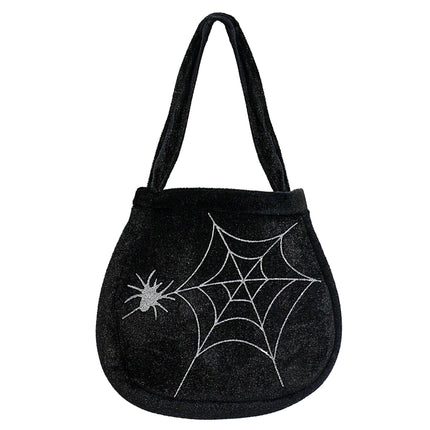 Halloweenowy pająk w torebce