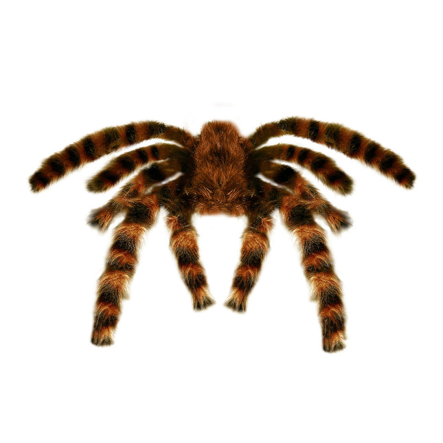 Halloweenowy sztuczny pająk 65 cm